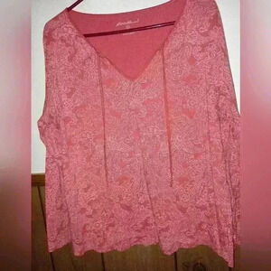 2 FOR 25$ EDDIE BAUER long sleeve top -(#239)